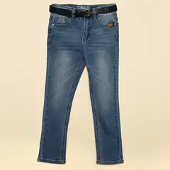 CONIGLIO - Jean para Niño Con accesorio de Algodón