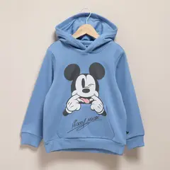 STD CHARACTERS - Saco para Niño con Estampado Con capucha Mickey de Algodón