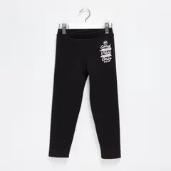 BARBIE - Legging para Niña Cintura elásticada de Algodón