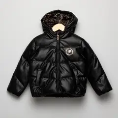 BARBIE - Chaqueta para Niña Acolchado Con capucha