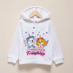 PAW PATROL - Saco para Niña con Estampado Con capucha de Algodón