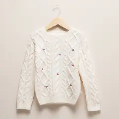 CONIGLIO - Saco para Niña Trenzado