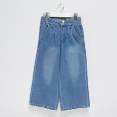 CONIGLIO - Jean para Niña Wide de Algodón