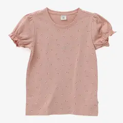 CONIGLIO - Camiseta Niña De Flores Manga corta Algodón