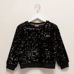 BARBIE - Saco para Niña con Lentejuelas