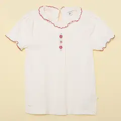 CONIGLIO - Camiseta para Niña Manga corta de Algodón