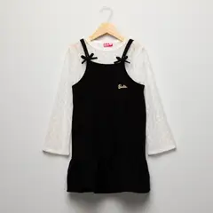 BARBIE - Vestido para Niña Manga larga