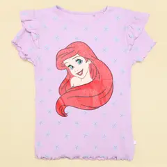 PRINCESS - Camiseta Niña con Estampado Manga corta de Algodón