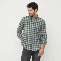 UNIVERSITY CLUB - Camisa Hombre Manga larga de Algodón