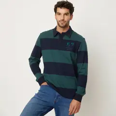 UNIVERSITY CLUB - Camiseta polo Hombre Manga larga de Algodón