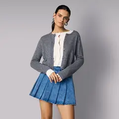 SYBILLA - Cardigan Mujer de Algodón