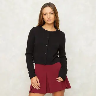 SYBILLA - Cardigan Mujer de Algodón