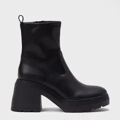 SYBILLA - Botas para Mujer con tacón Cuadrado Kolfin color Negro
