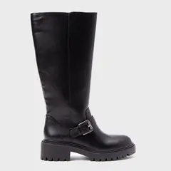 SYBILLA - Botas para Mujer Temotohigh color Negro
