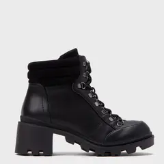 SYBILLA - Botines para Mujer con tacón Cuadrado Cecombu color Negro