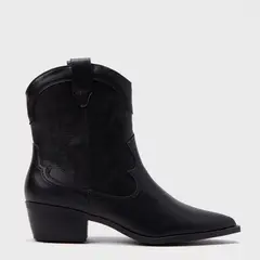 SYBILLA - Botas texanas para Mujer con tacón Cónico Tewesty color Negro