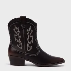 SYBILLA - Botas texanas para Mujer con tacón Cónico Tewesty