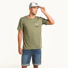DOO AUSTRALIA - Camiseta Hombre Manga corta de Algodón