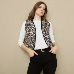 UNIVERSITY CLUB - Chaleco Mujer con Estampado