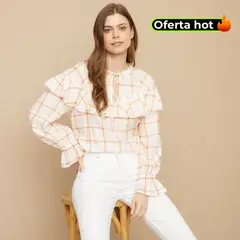 UNIVERSITY CLUB - Blusa Mujer Manga larga