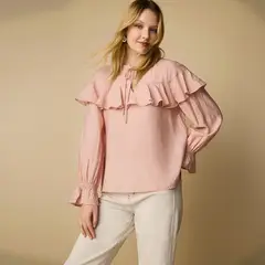 UNIVERSITY CLUB - Blusa Mujer Manga larga