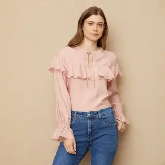 UNIVERSITY CLUB - Blusa Mujer Manga larga