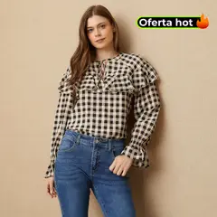 UNIVERSITY CLUB - Blusa Mujer Manga larga