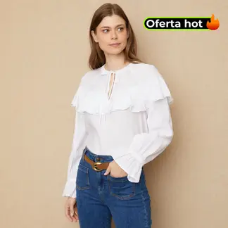 UNIVERSITY CLUB - Blusa Mujer Manga larga