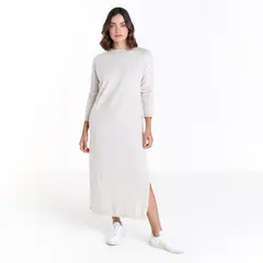 BASEMENT - Vestido Mujer Medio Casual