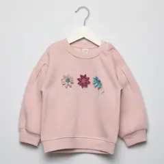YAMP - Saco para Bebé niña con Flores Algodón