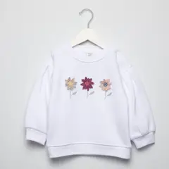YAMP - Saco para Bebé niña con Flores Algodón