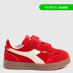 DIADORA - Tenis moda Bamtelo I Niño con Velcro Horma Justa