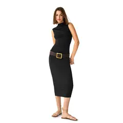 SYBILLA - Vestido Mujer Medio de Poliamida