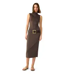 SYBILLA - Vestido Mujer Medio de Poliamida