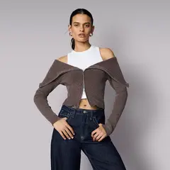 SYBILLA - Saco Mujer Crop