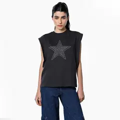 DENIMLAB - Camiseta Mujer Sin mangas