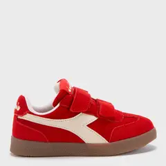 DIADORA - Tenis moda Bamtelo K Niño con Velcro Horma Justa