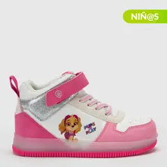 PAW PATROL - Tenis con luces L Tall K Pp Niña con Velcro
