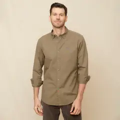 LA MARTINA - Camisa Hombre Manga larga Recto de Algodón