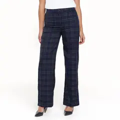 BASEMENT - Pantalón Mujer Tiro medio de Cuadros