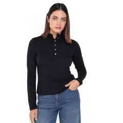 BASEMENT - Blusa Mujer Manga larga de Algodón
