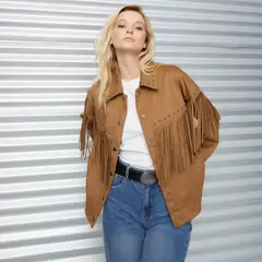 DENIMLAB - Chaqueta Mujer con Taches