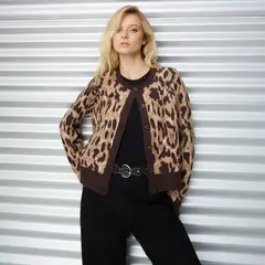 DENIMLAB - Cardigan Mujer con Estampado