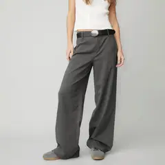 DENIMLAB - Pantalón Wide leg Mujer Tiro alto