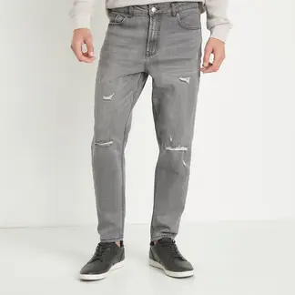 BASEMENT - Jean 5 Bolsillos Hombre Slim de Algodón