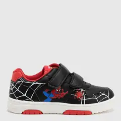 DISNEY - Tenis L Mood K Ne Spider-Man Marvel Niño con Velcro color Negro