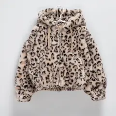 YAMP - Chaqueta Niña Efecto pelo Con capucha
