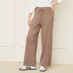 BASEMENT - Pantalón Recto Mujer Tiro medio