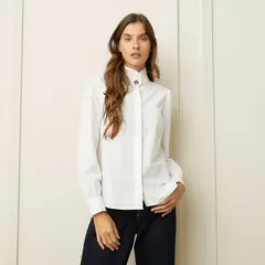 BASEMENT - Blusa Mujer Manga larga de Algodón