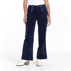 BASEMENT - Pantalón Culotte Mujer Tiro medio